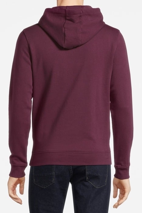 PULLOVER HOODIE BURGUNDY 2