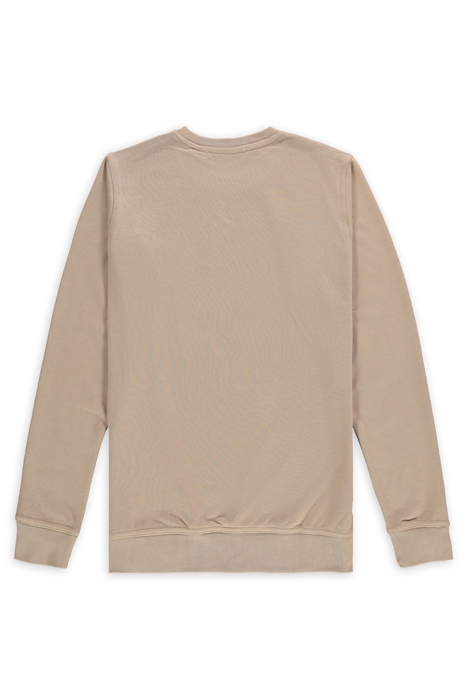 UNISEX EMBROIDERY SWEATER TAUPE 2