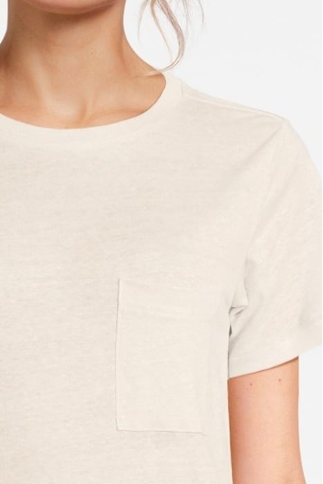 WATER ROUND NECK TEE CHAMPAGNE 4