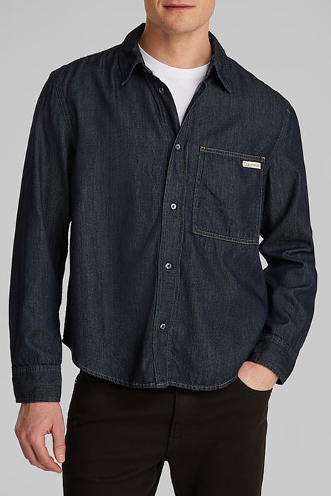 REGULAR DENIM SHIRT DENIM DARK 1