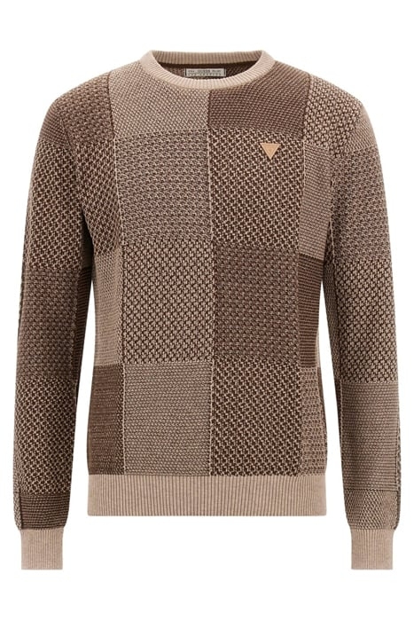 BRIDGER LS CN PATCHW BROWN AND CHESTNUT P 4