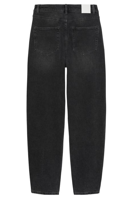 BARREL FIT JEANS WASHED BLACK 4