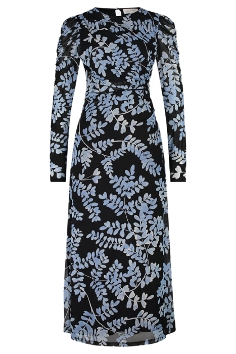 BELLA DRESS BLACK/CORNFLOWER BLU 1