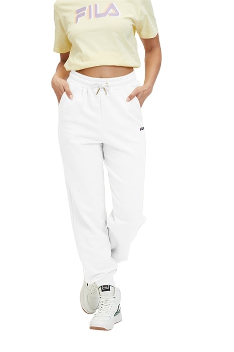 BUETZOW HIGH WAIST SWEAT PANTS BRIGHT WHITE 1