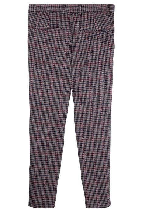 MOTT- CLASSIC KNITTED CHINO IN YARN-DYED CHECK PATTERN COMBO 2