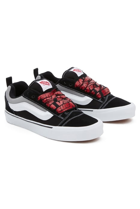 KNU SKOOL JUMBO VANS BLACK/WHITE 3