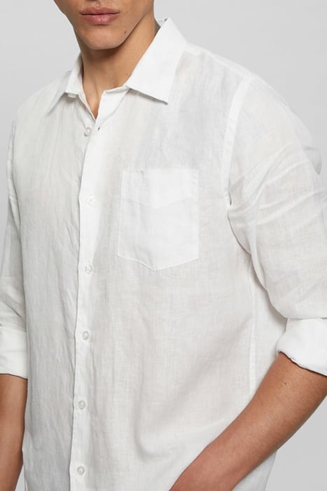 LS ISLAND LINEN SHIR PURE WHITE 5