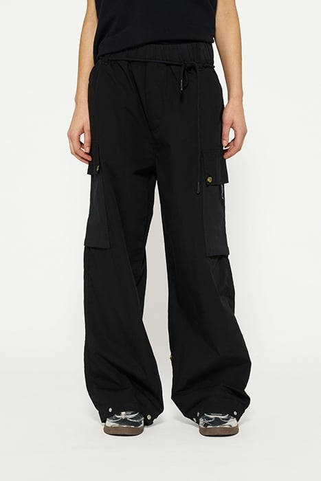 LOOSE UTILITY PANTS BLACK 1