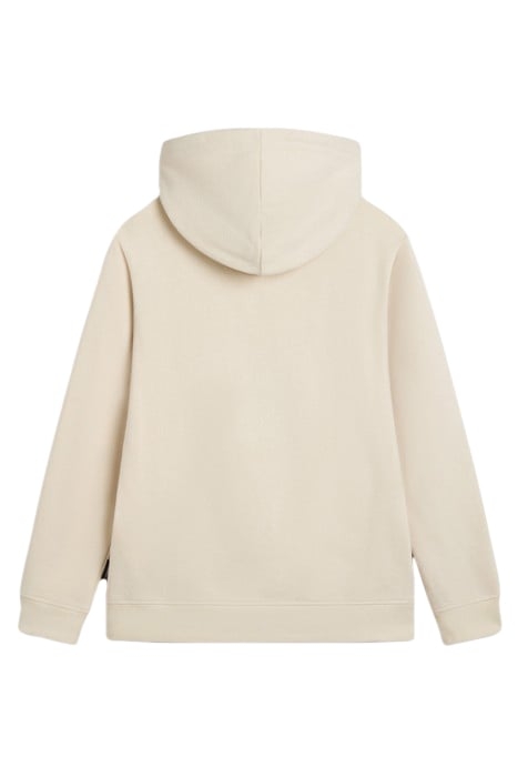 DROP V LOGO HOODIE-B OATMEAL 2