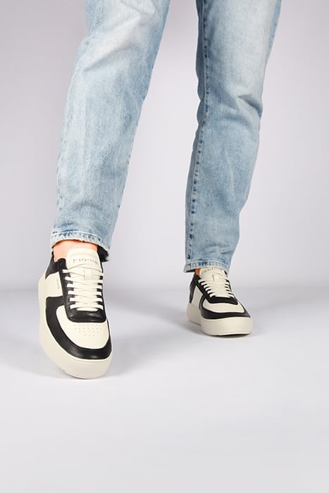 MARLY - BL223 WHITE BLACK - SNEAKER (LOW) WHITE BLACK 4