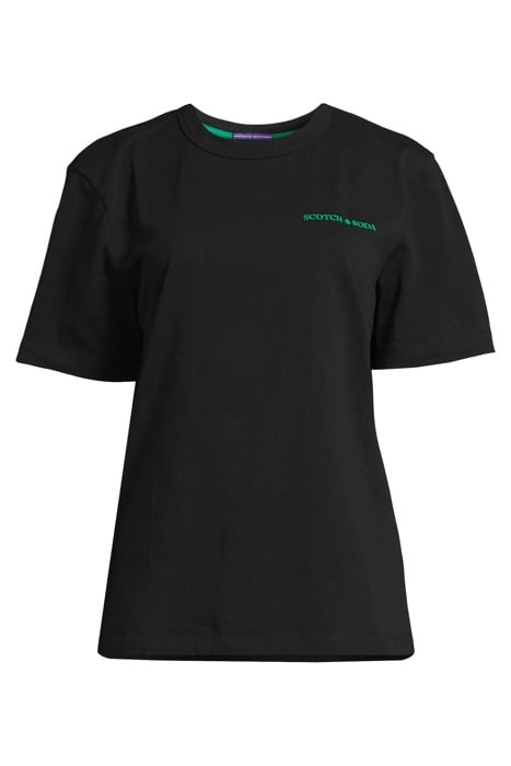 UNISEX CREWNECK TEE BLACK 3