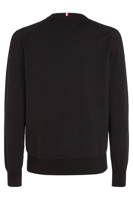 1985 RELAXED FIT V NECK SWEATER BLACK 4