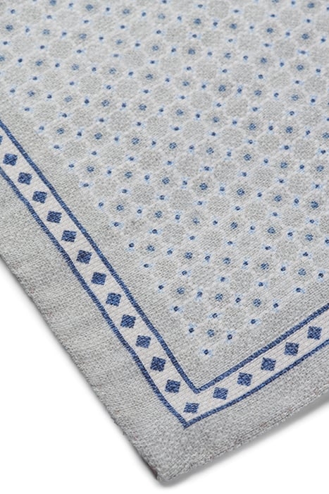 GREY GRAPHIC POCKET SQUARE 3