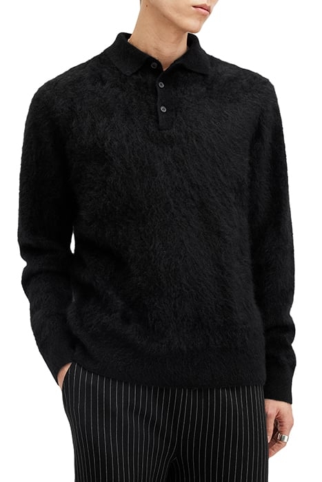 ABEL LS POLO BLACK 5