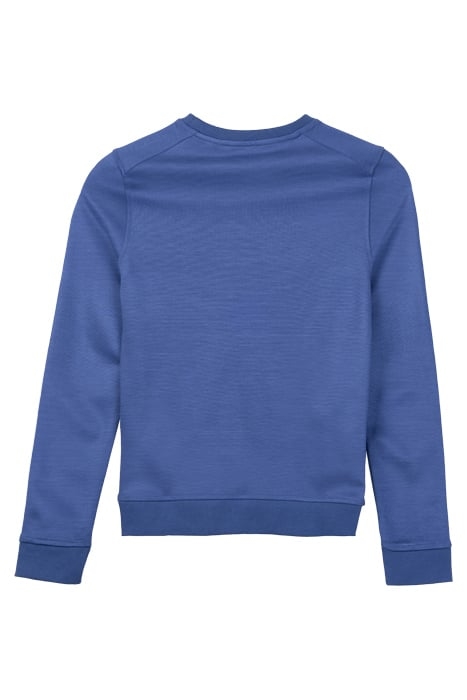 FLY FLEECE CREW STORM BLUE 2