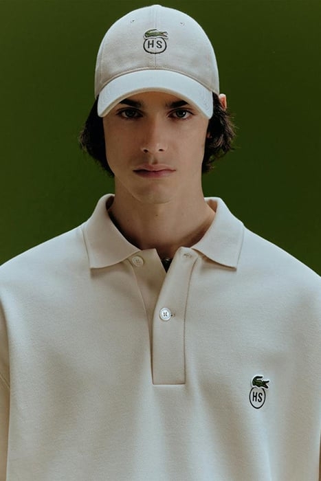 LACOSTE X HIGHSNOBIETY – CAP UNISEX EGGSHELL 1