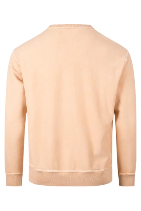 MINERAL OUTLINER CREWNECK SWEATSHIRT PEACH 2