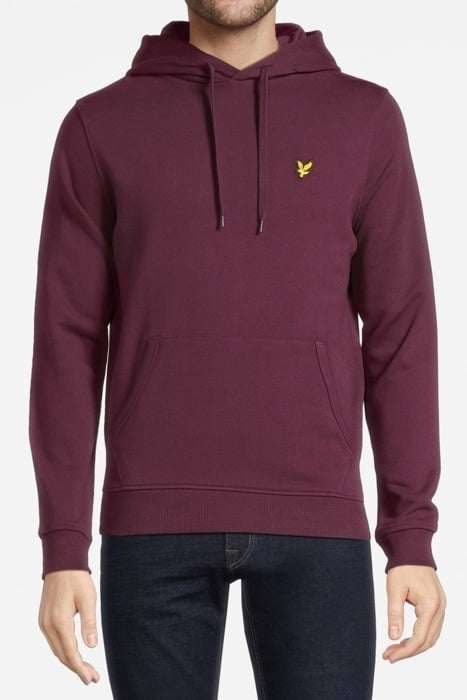 PULLOVER HOODIE BURGUNDY 1