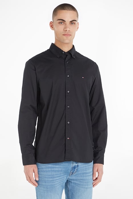 CORE FLEX POPLIN CLASSIC FIT CASUAL SHIRT BLACK 1