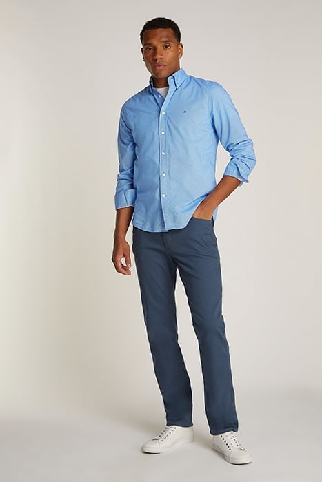 FLEX POPLIN REGULAR FIT CASUAL SHIRT NIGHT SKY BLUE 3
