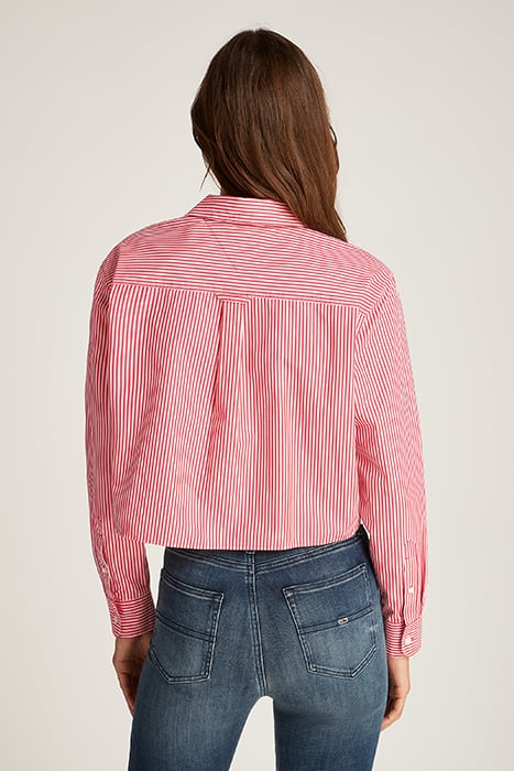 TJW CRP RELAXED FIT SHIRT RED/WHITE STRIPE 2