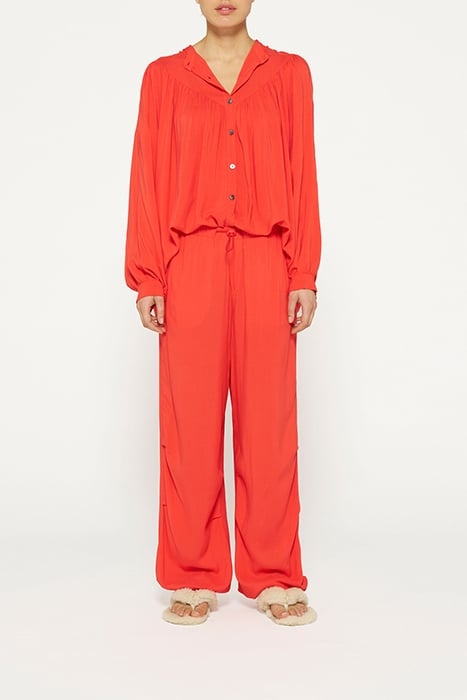 PARACHUTE PANTS POPPY RED 2