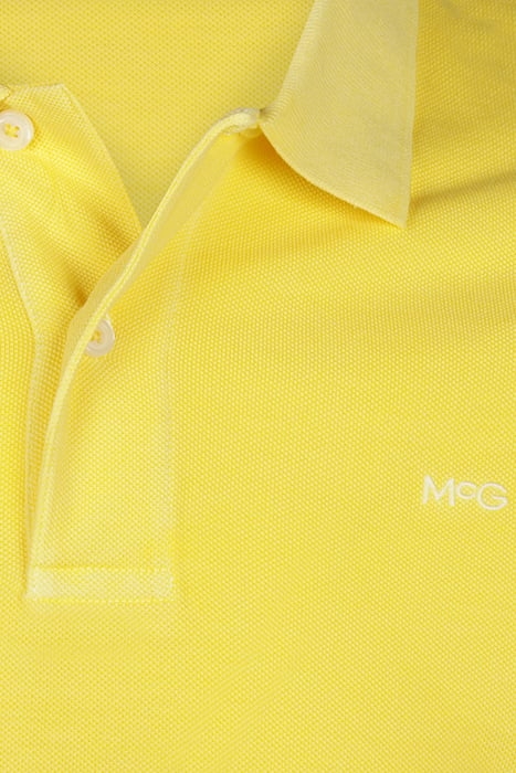 SUMMER PIQUEE POLO LEMON YELLOW 3