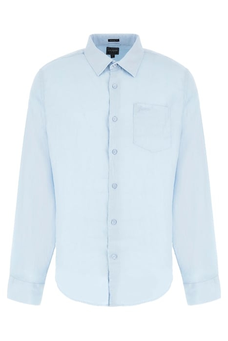 LS ISLAND LINEN SHIR AZURE LAGUNA 4