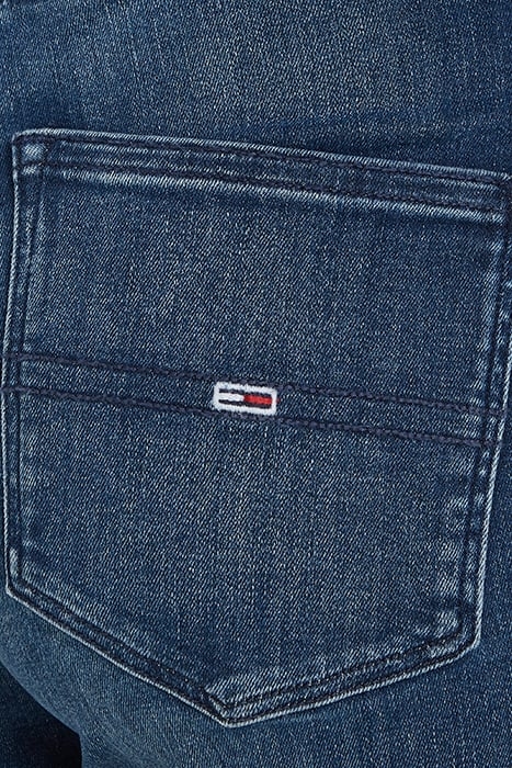 SYLVIA HR SUPER SKINNY JEANS MID BLUE 6