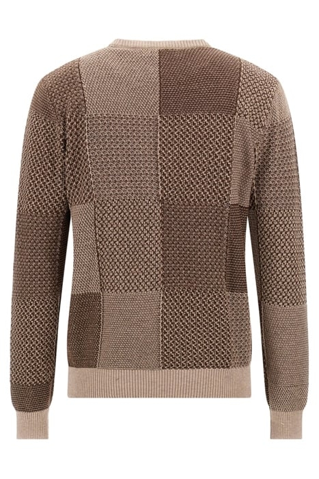 BRIDGER LS CN PATCHW BROWN AND CHESTNUT P 5