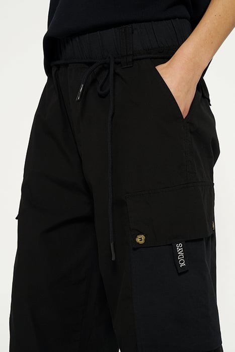 LOOSE UTILITY PANTS BLACK 7
