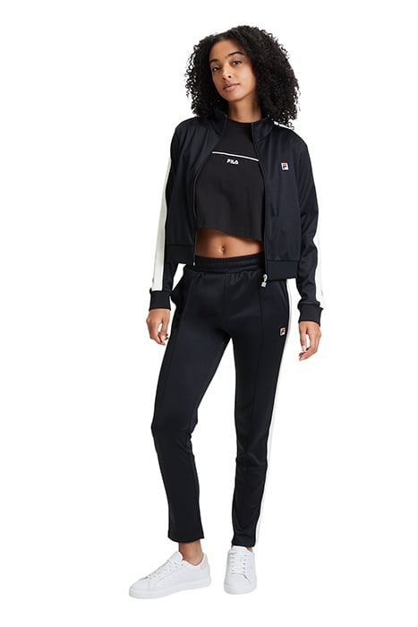 LAMONI CROPPED TRACK JACKET BLACK 3