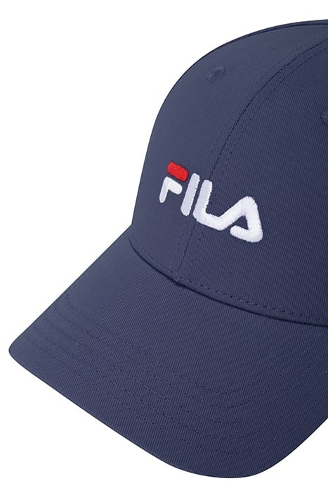 BRASOV 6 PANEL CAP WITH LINEAR LOGO - STRAP BACK MEDIEVAL BL 3