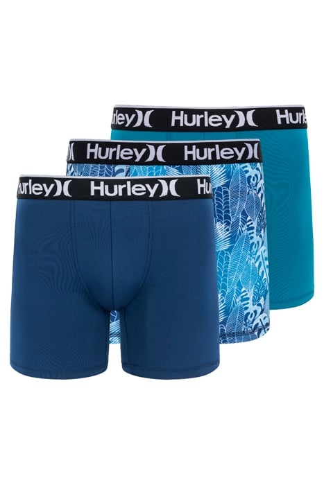 3PK MENS REGRIND FASHION BOXER BLUE 1