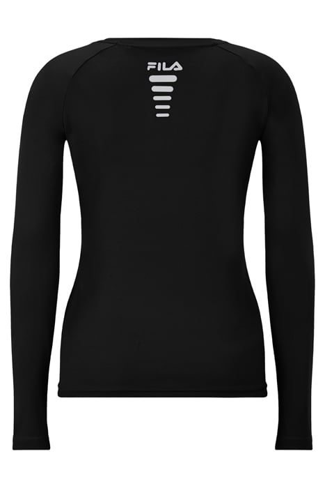 ROCIAS RUNNING SHIRT BLACK 2