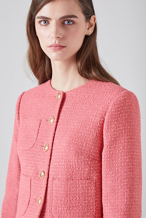 ALLIE TWEED JACKET BLUSH 4