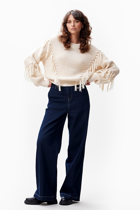 FRINGED KNIT MOONBEAM 2