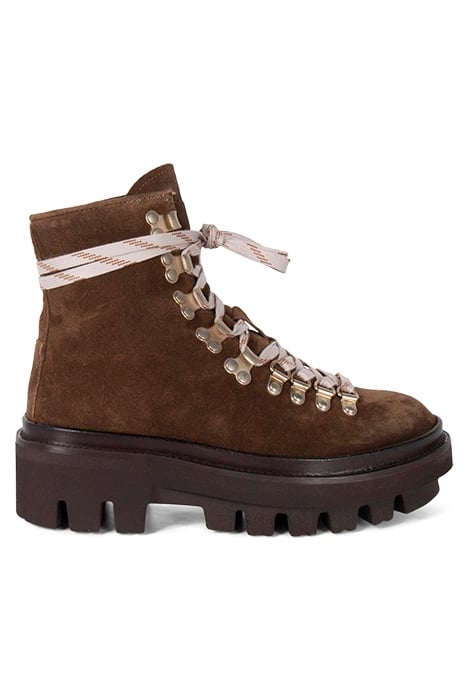 WANDA SHEARLING BOOT CHOCOLATE BROWN 1