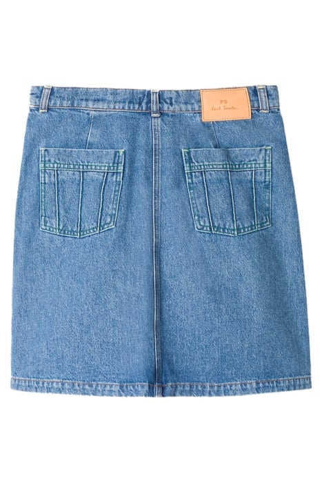 WOMENS DENIM SKIRT MEDIUM BASE 5