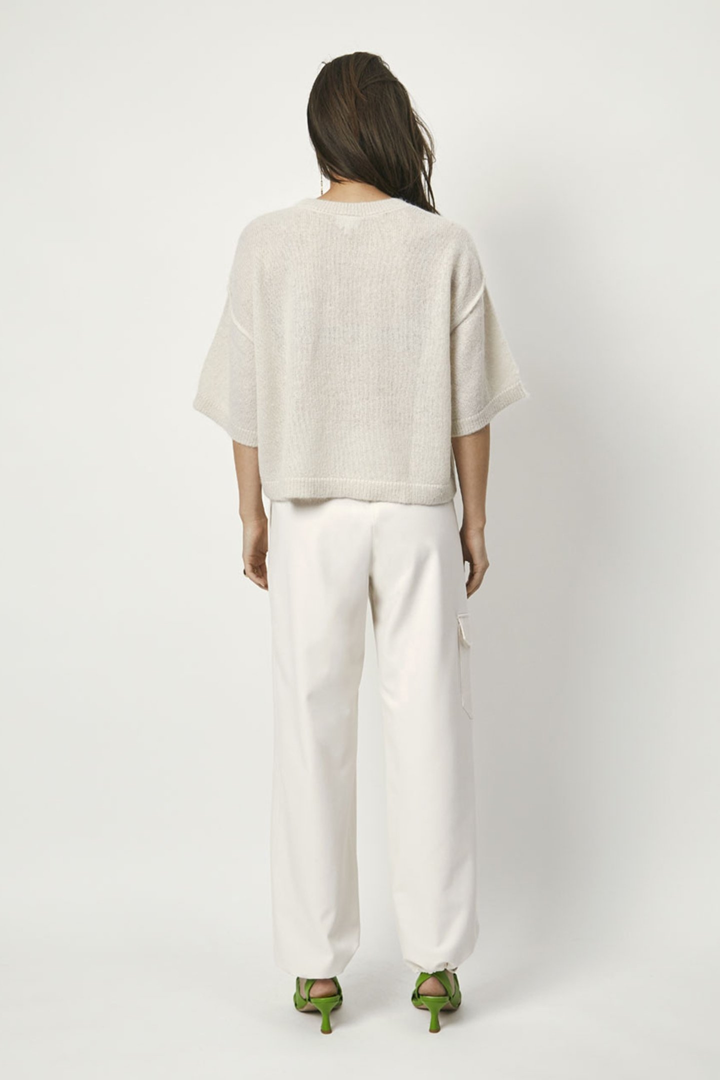 PHOENIX CARGO PANTS BUTTER CREAM 2