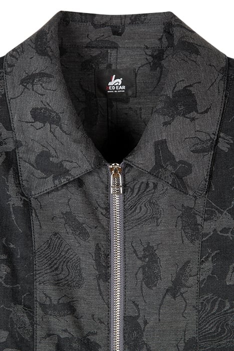 MENS ZIP THRU JACKET BLACK 6