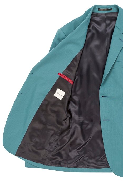 MENS 2 BUTTON JACKET MILITARY GREEN 5