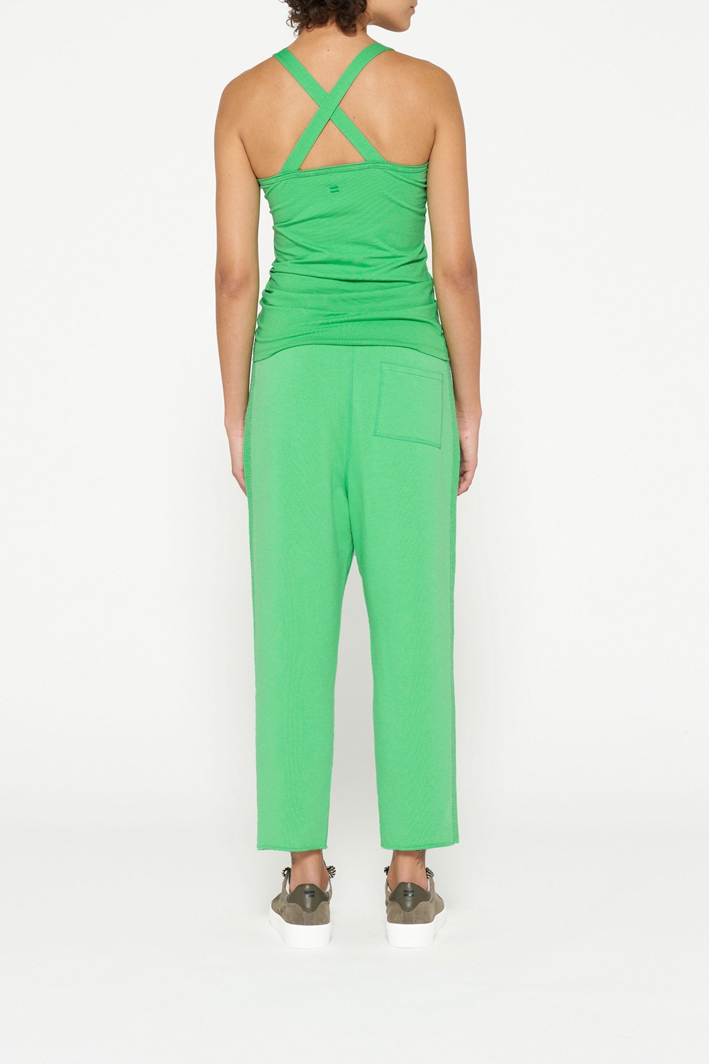 SIDE PANEL JOGGER APPLE GREEN 3