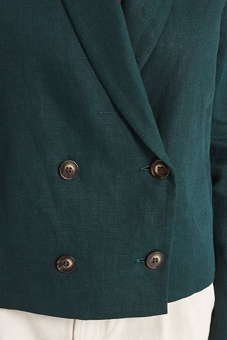 IMPERIAL GREEN LINEN SUIT JACKET 7