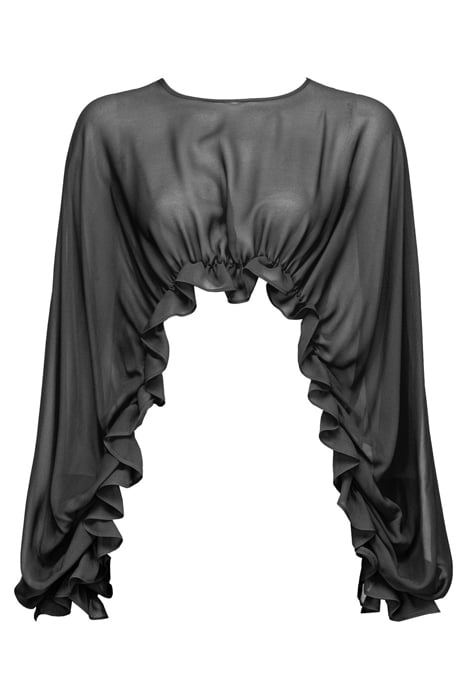 CARAMBOLA SHRUG BLACK 3