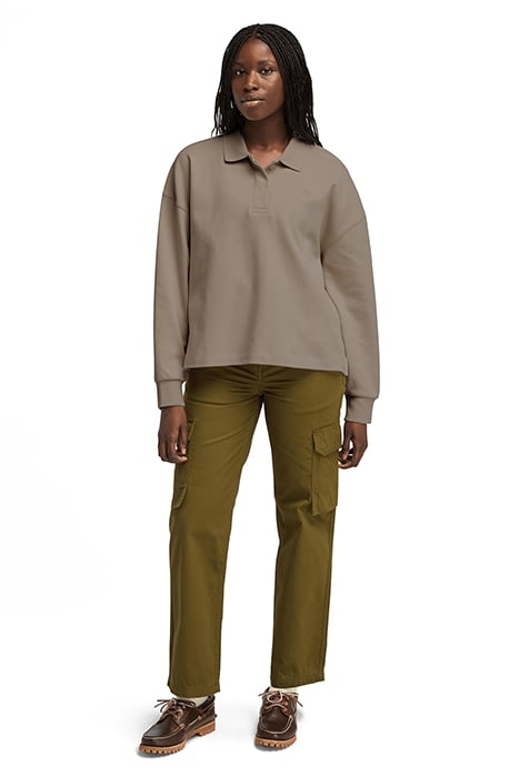 LUSH POLO SWEATSHIRT CHOCOLATE CHIP 3