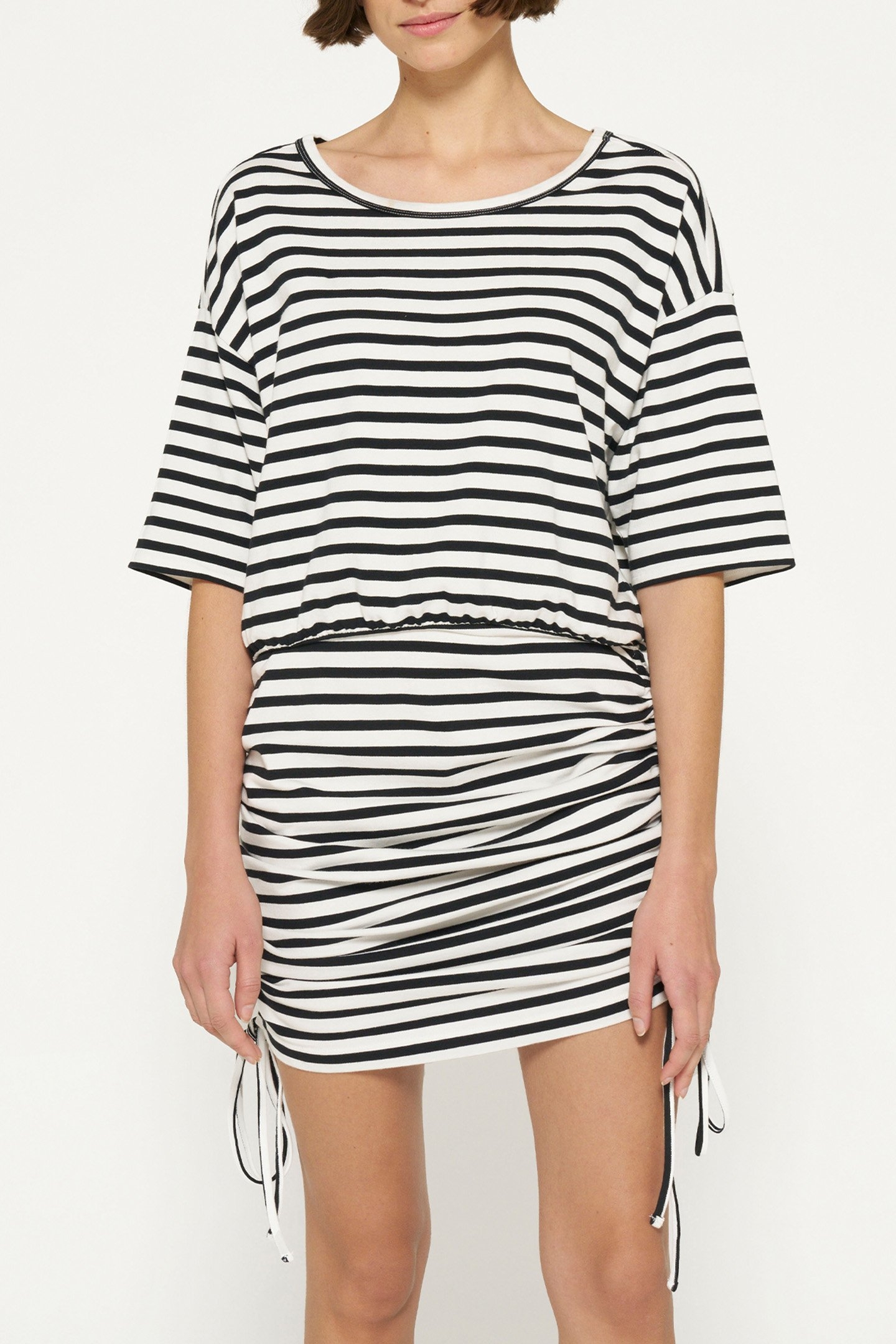 PROUD DRESS STRIPES ECRU/BLACK 7