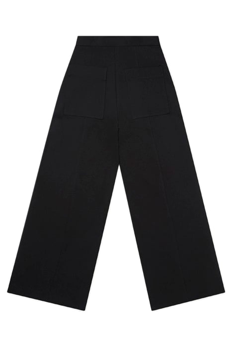 WOMENS JERSEY TROUSERS BLACK 5