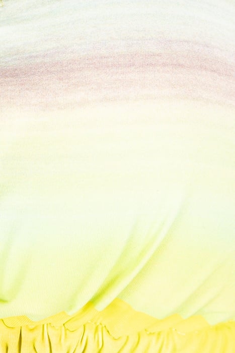 WOMEN TOP BIKINI TRIANGLE YELLOW 3