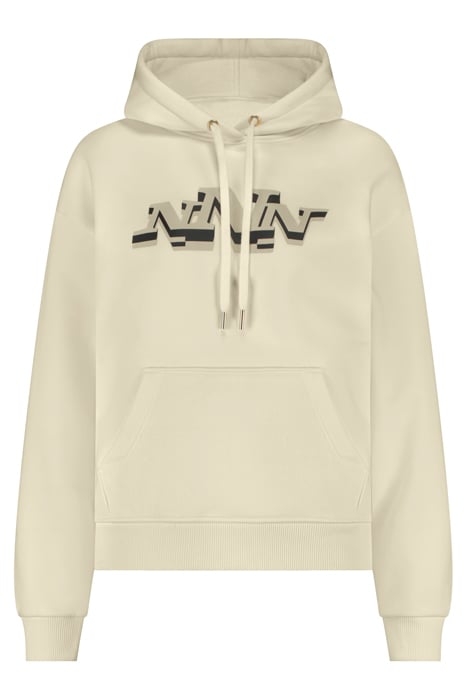 TRIPLE N HOODIE VANILA 1